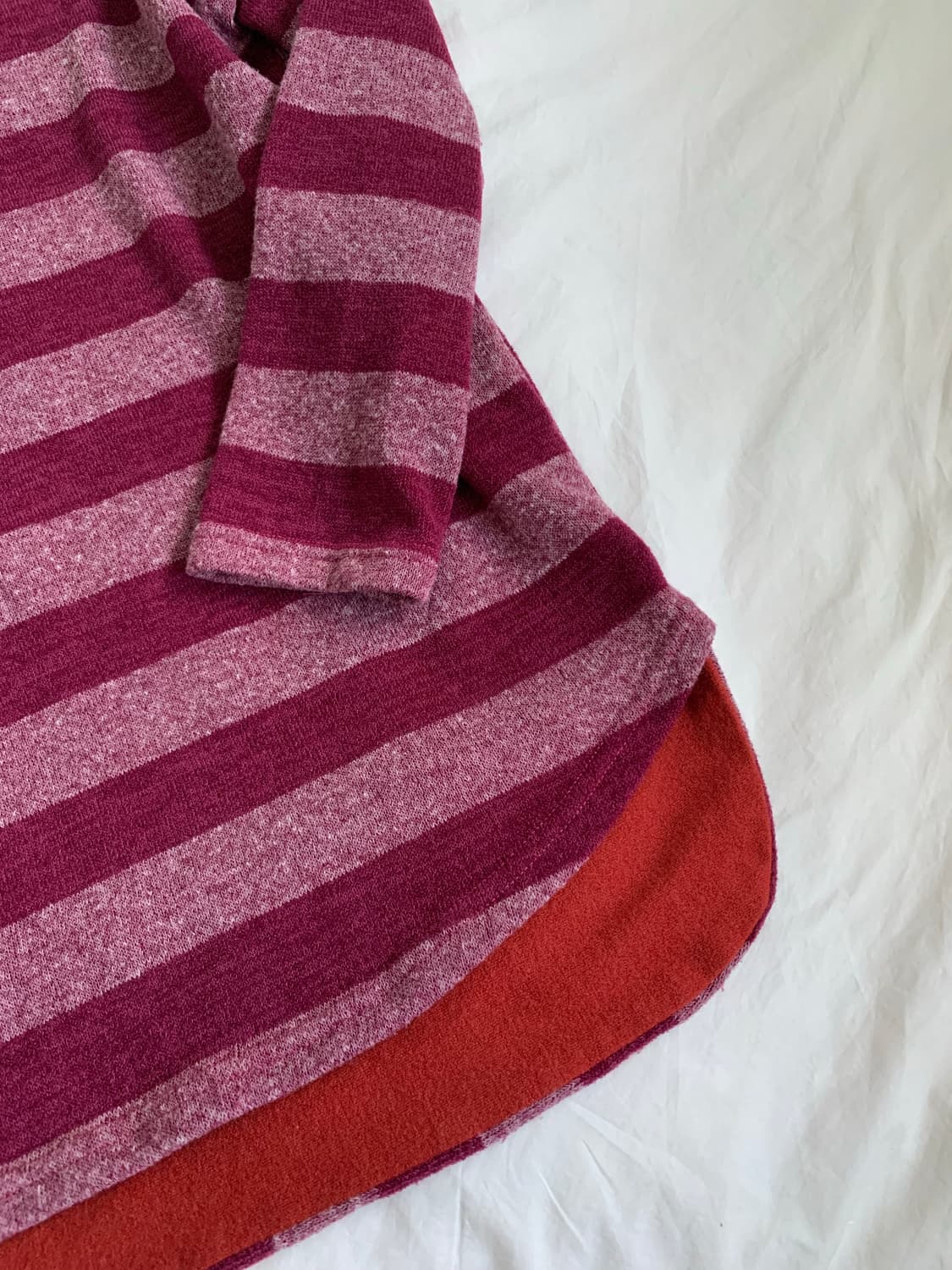 퍼플 스트라이프 탑 상품이미지3