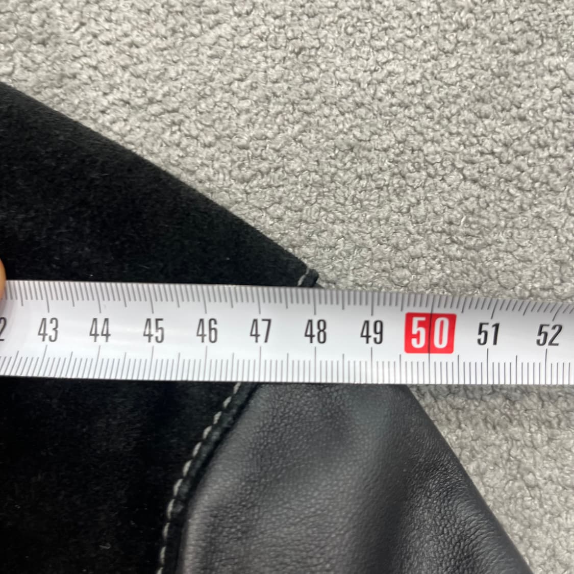 100 윈디클럽 양가죽 집업 스웨이드 레더자켓 상품이미지7