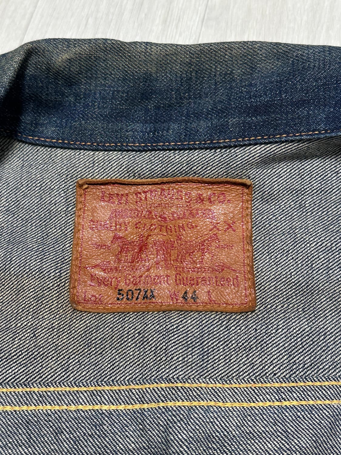 리바이스 LVC japan 70507xx 2세대 자켓 데드스탁 상품이미지10