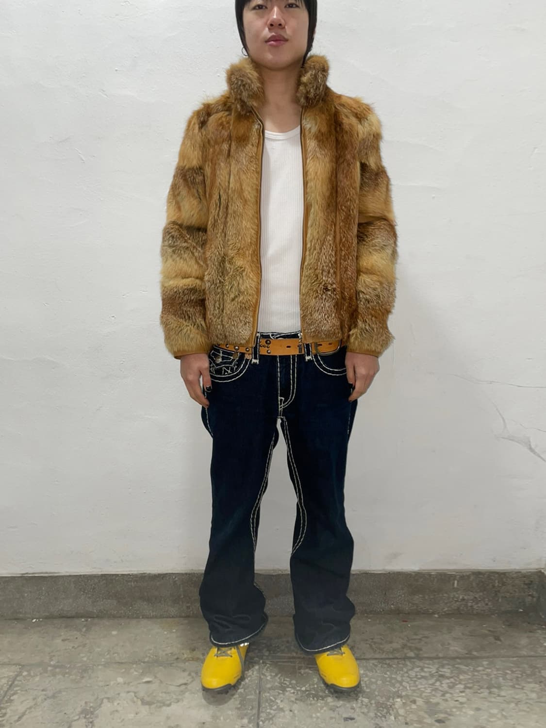brown fur jacket  상품이미지6