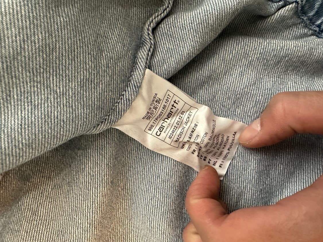 Carhartt denim jacket M 상품이미지7