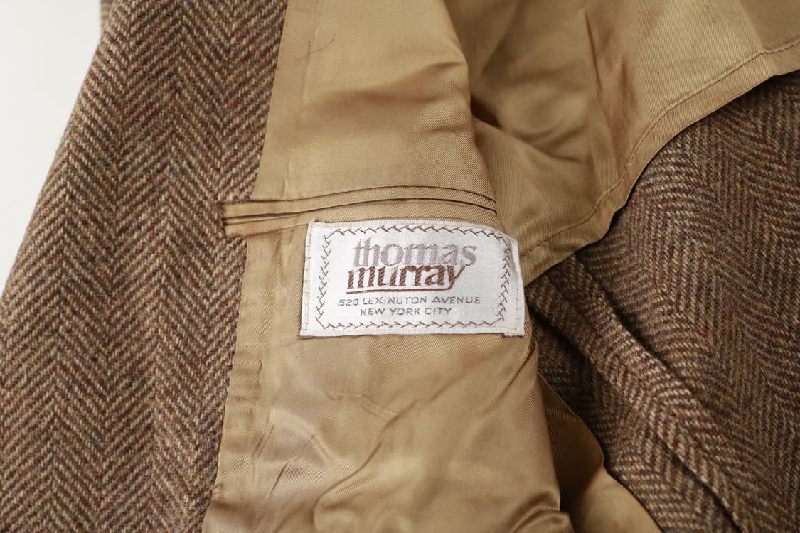 [M] 빈티지 헤링본 트위드 자켓 상품이미지5