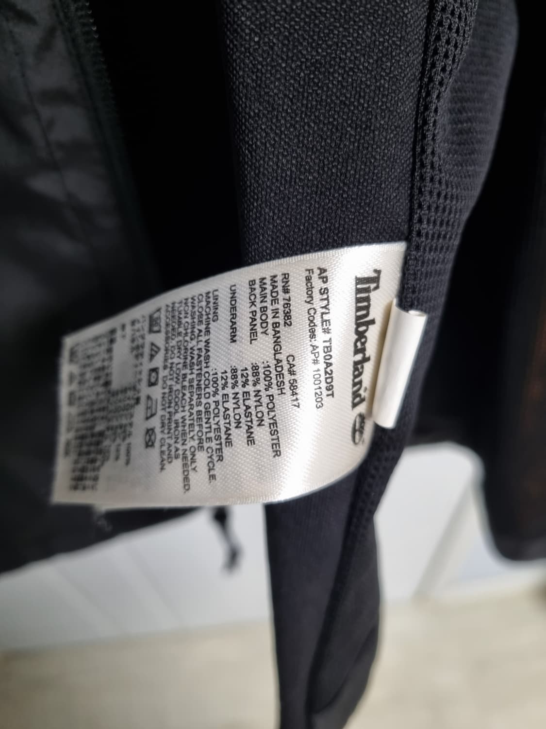 팀버랜드 트레블 바람막이 상품이미지5