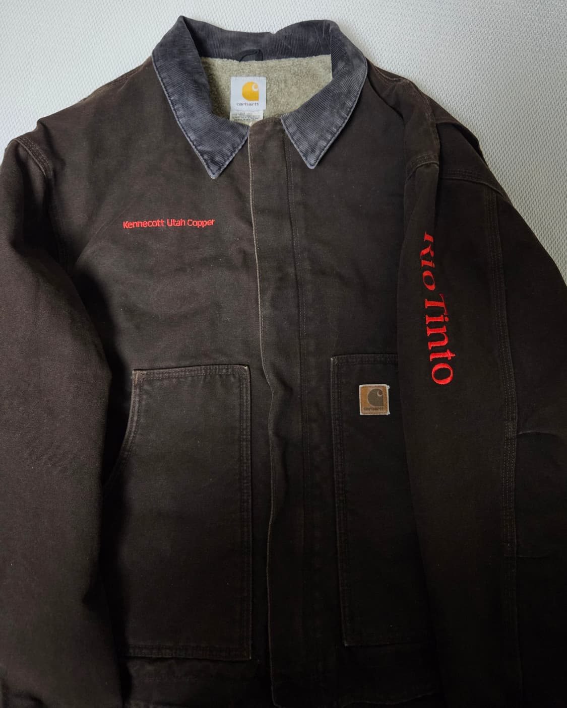 빈티지칼하트 칼하트 J164 디트로이트 다크브라운 상품이미지3