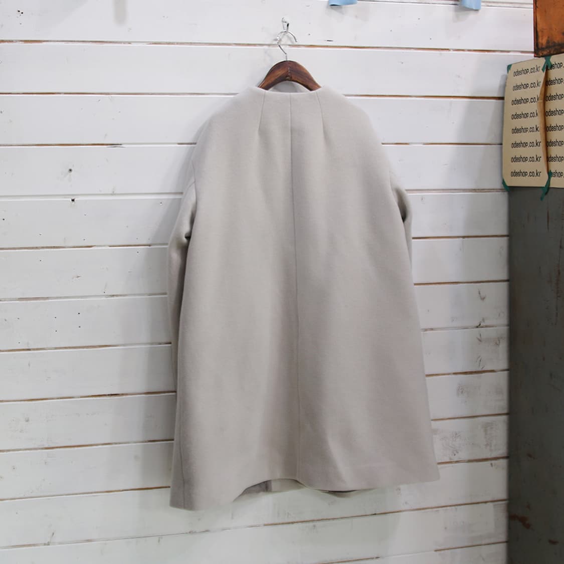 green label relaxing 라운드 코트 (여성용 40) 상품이미지3