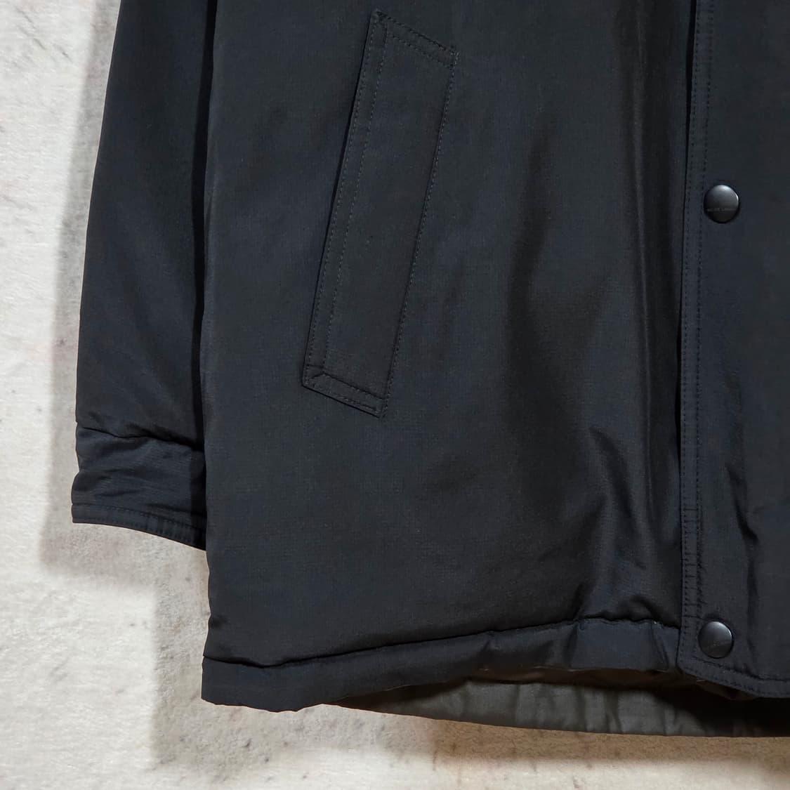 갤럭시 리버시블 블랙 구스다운 패딩 점퍼 상품이미지7