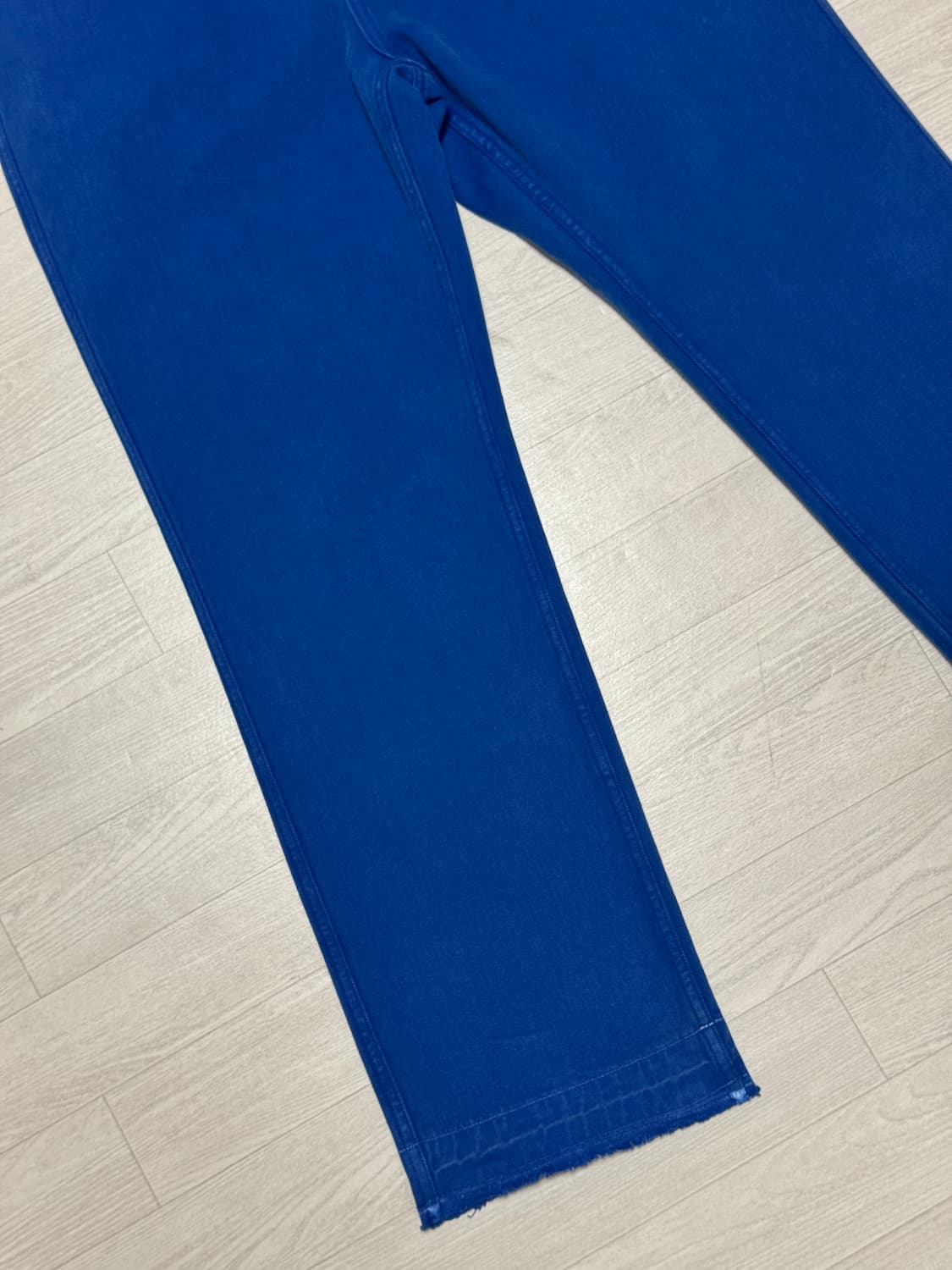 리젤서비스 컷오프 코발트 팬츠 1 상품이미지5