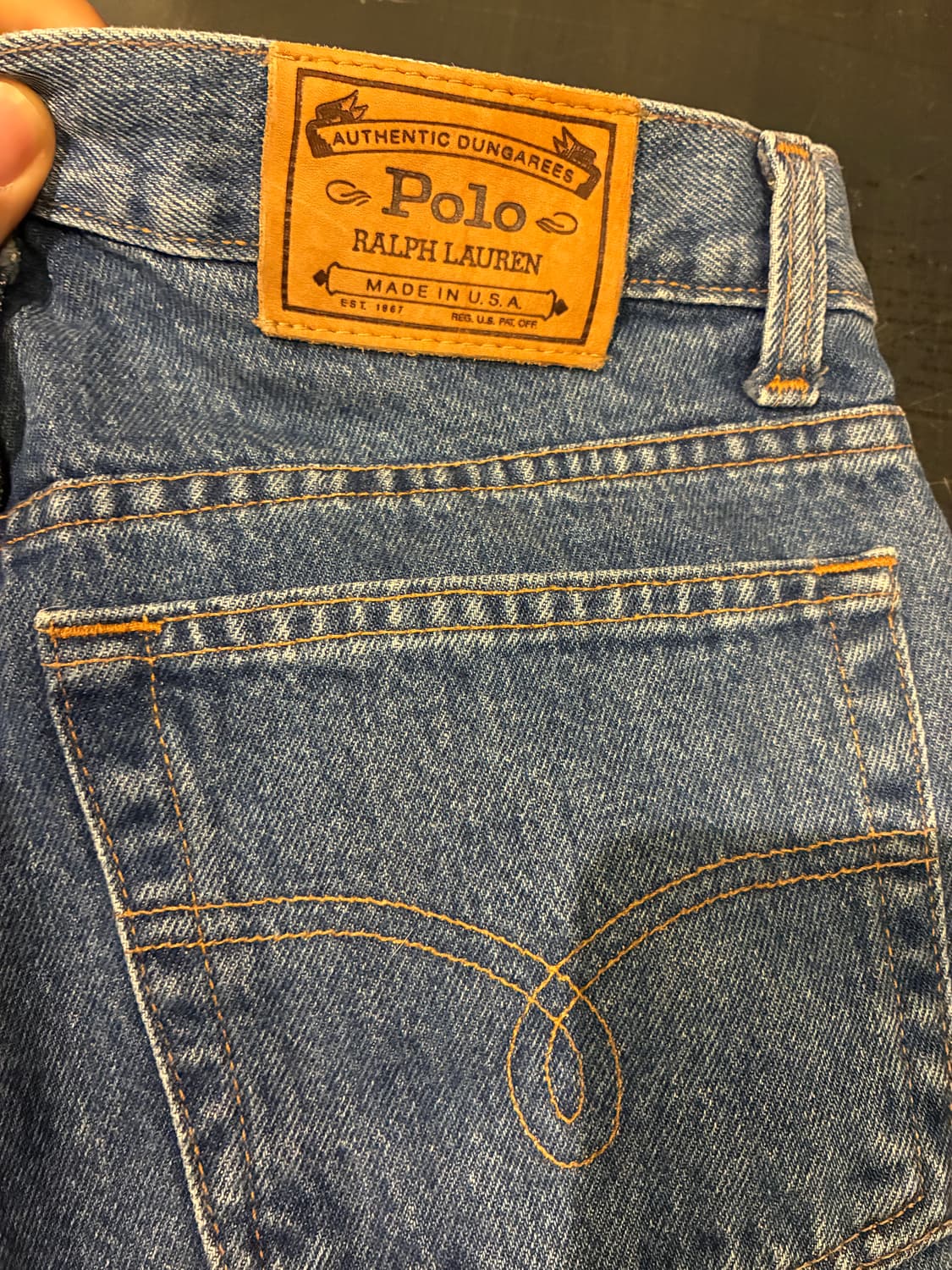 31) 폴로 랄프로렌 USA made 워싱 데님 상품이미지5