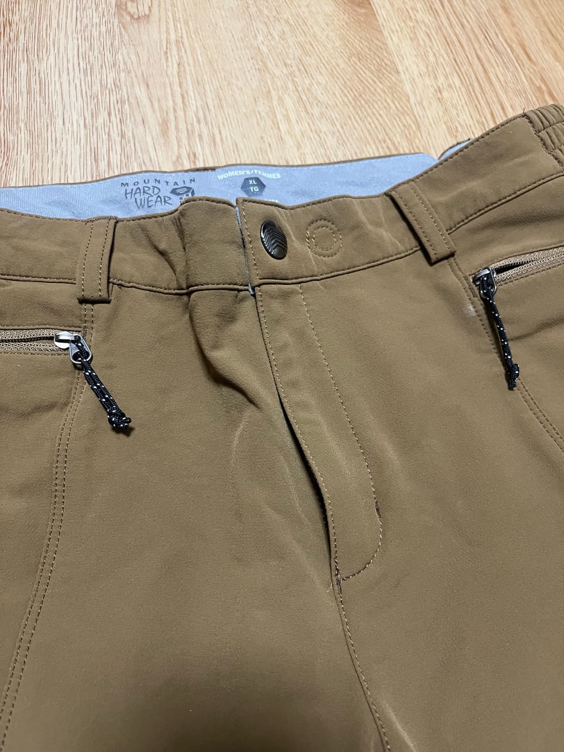 마운틴하드웨어 브라운 여성 기능성 등산바지 상품이미지3