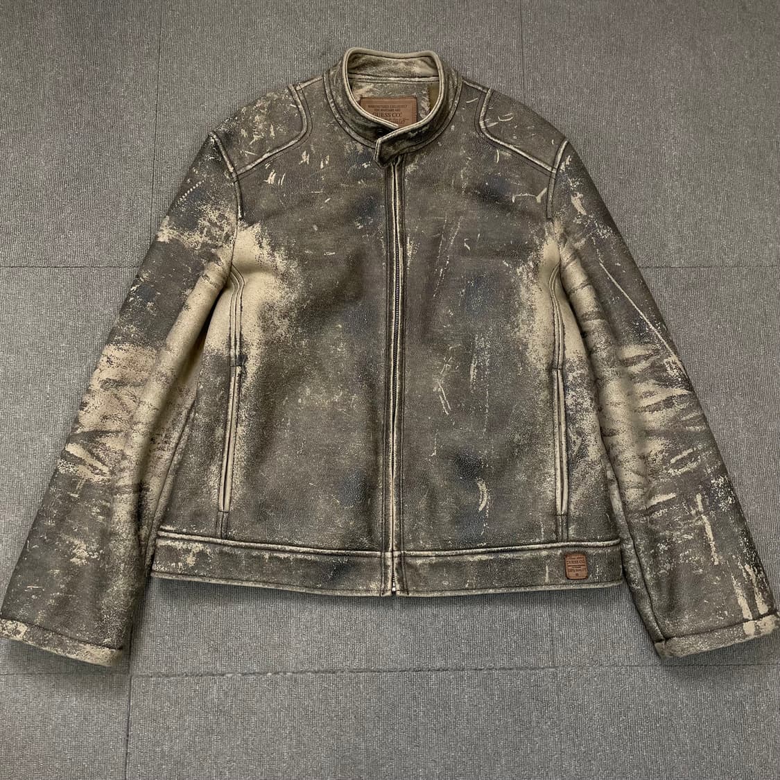 90’s guess 게스 빈티지 시어링 무스탕 자켓  상품이미지1