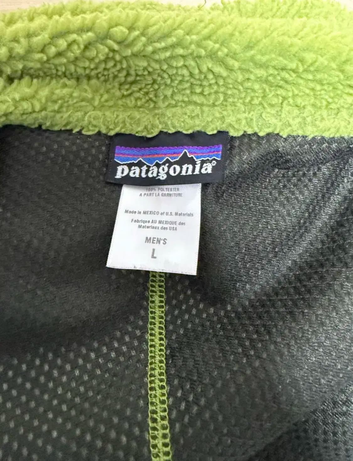 00s 파타고니아 레트로X 파일 자켓 스프라우트 그린 컬러 빈티지 상품이미지3