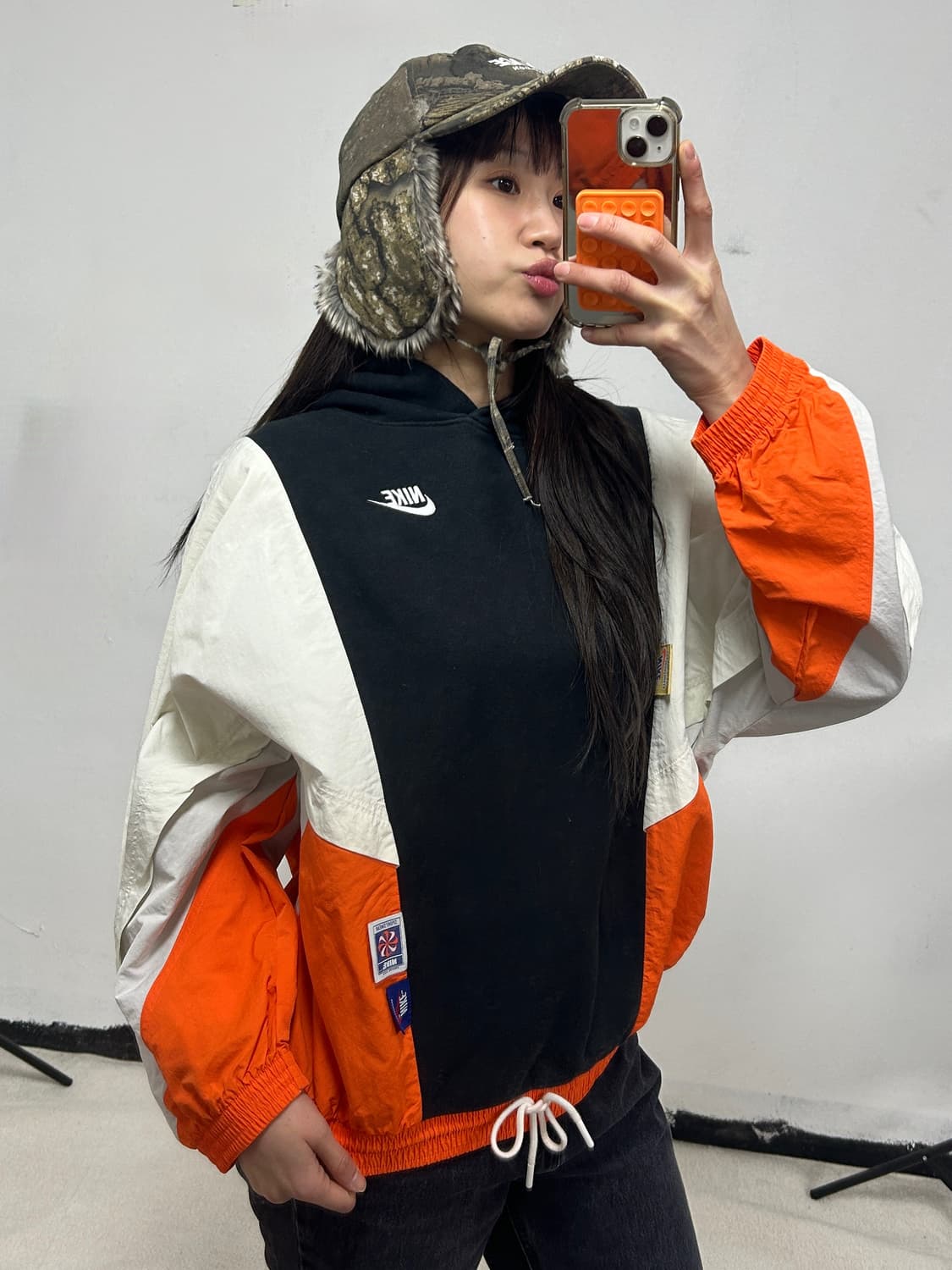 나이키 NSW 아이콘 클래쉬 풀오버 후드 상품이미지2