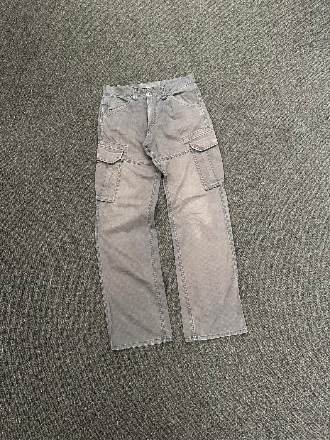 M)Japanese vintage 여성 브라운 카고 팬츠 상품이미지3