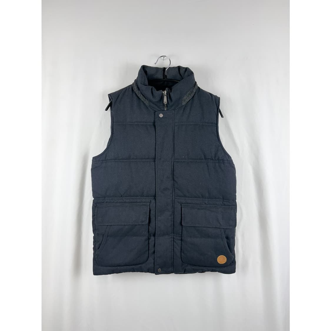 (100) 마인드브릿지 울 조끼솜 패딩 다크네이비 상품이미지2