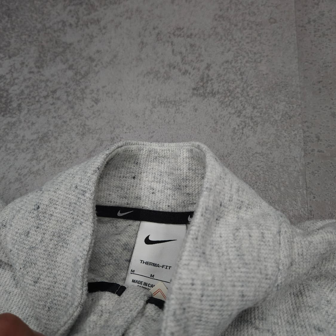 나이키 써마핏 크롭 반집업 러닝 아노락 상품이미지3