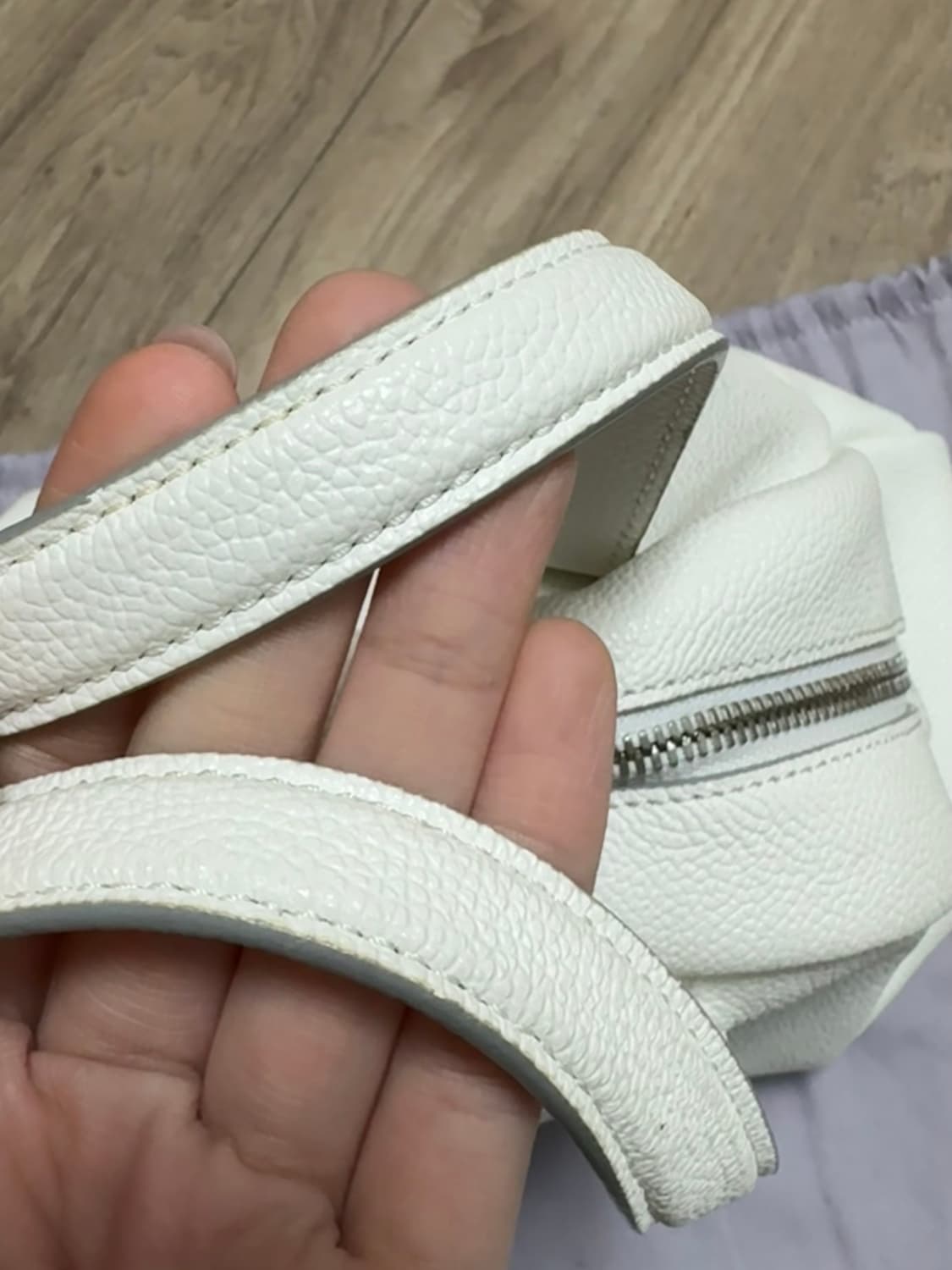 분크 토크 토트백 화이트 스몰 상품이미지3