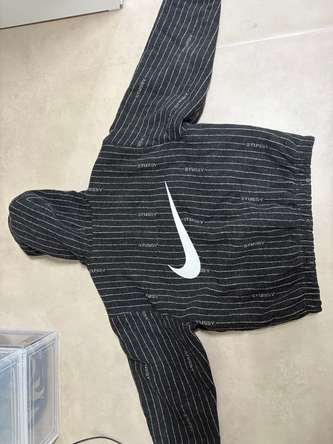 나이키 스투시 스트라이프 셋업 판매합니다 상품이미지3