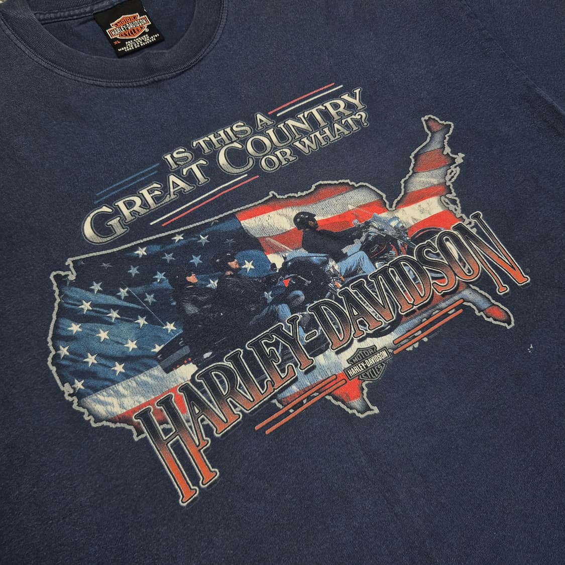 [XL]00s US made 할리데이비슨 텍사스-A10 상품이미지2