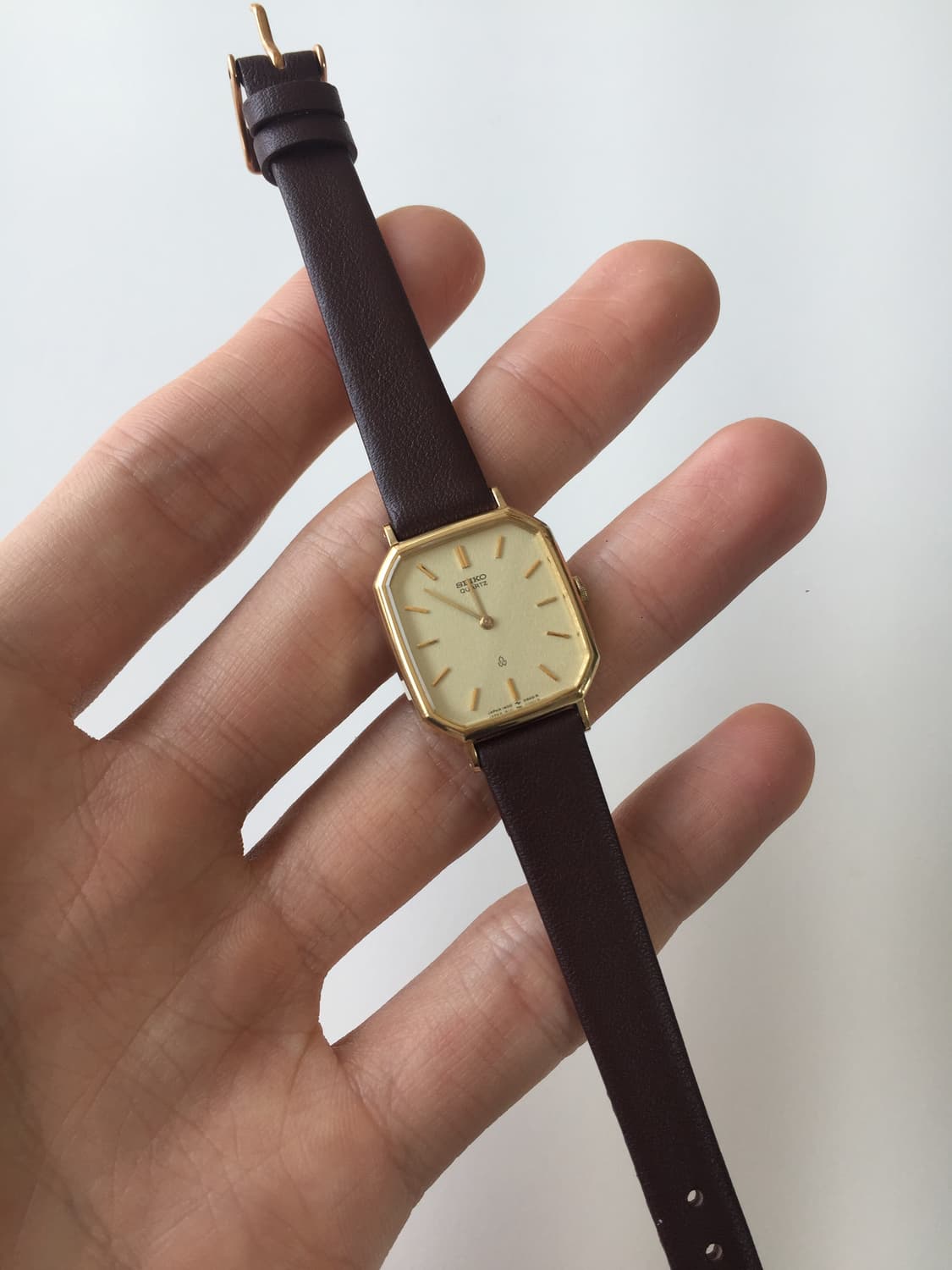 80s seiko tank gold quartz 상품이미지3