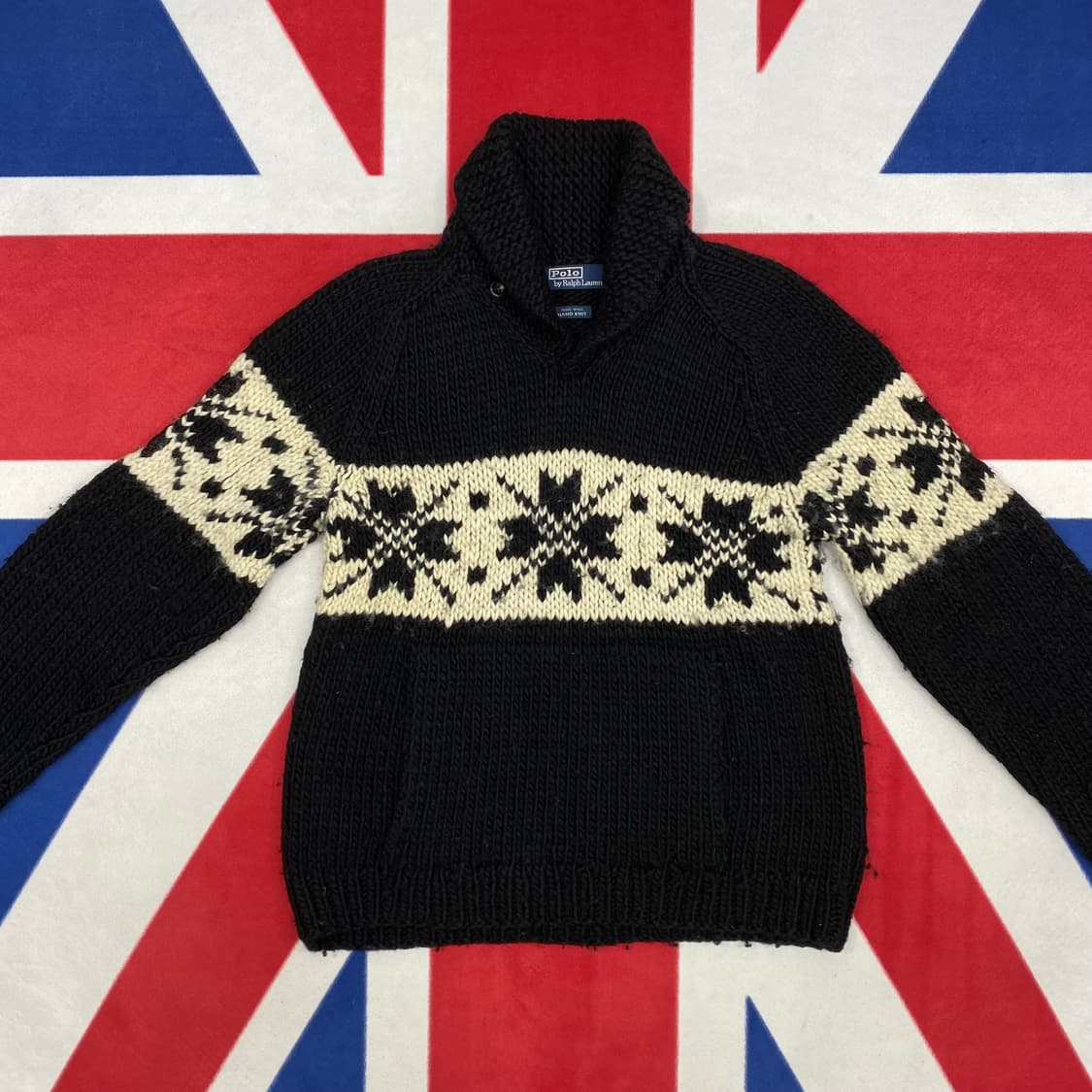 폴로 헤비울 핸드니트 L  상품이미지2