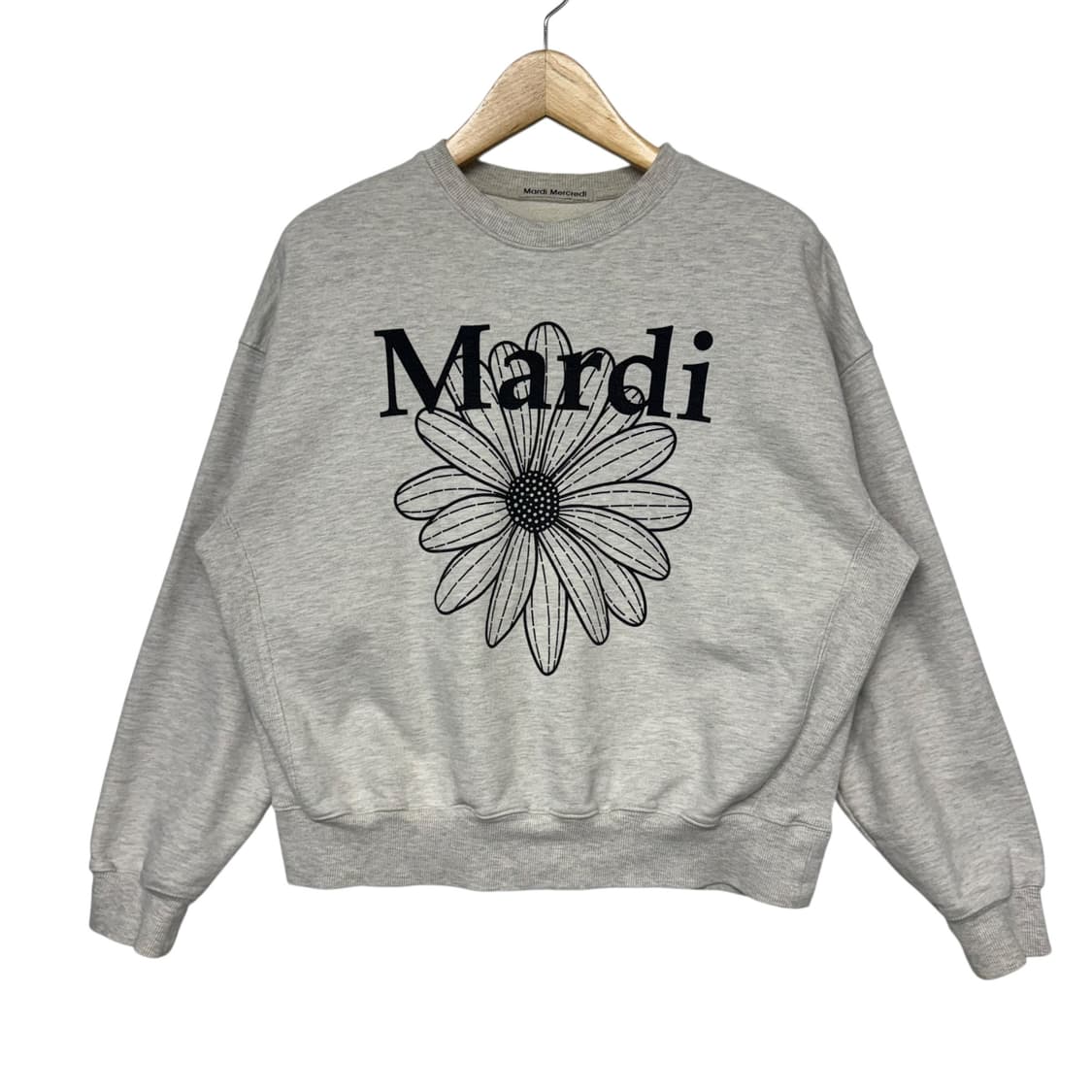 마르디메크르디 플라워 맨투맨 상품이미지1