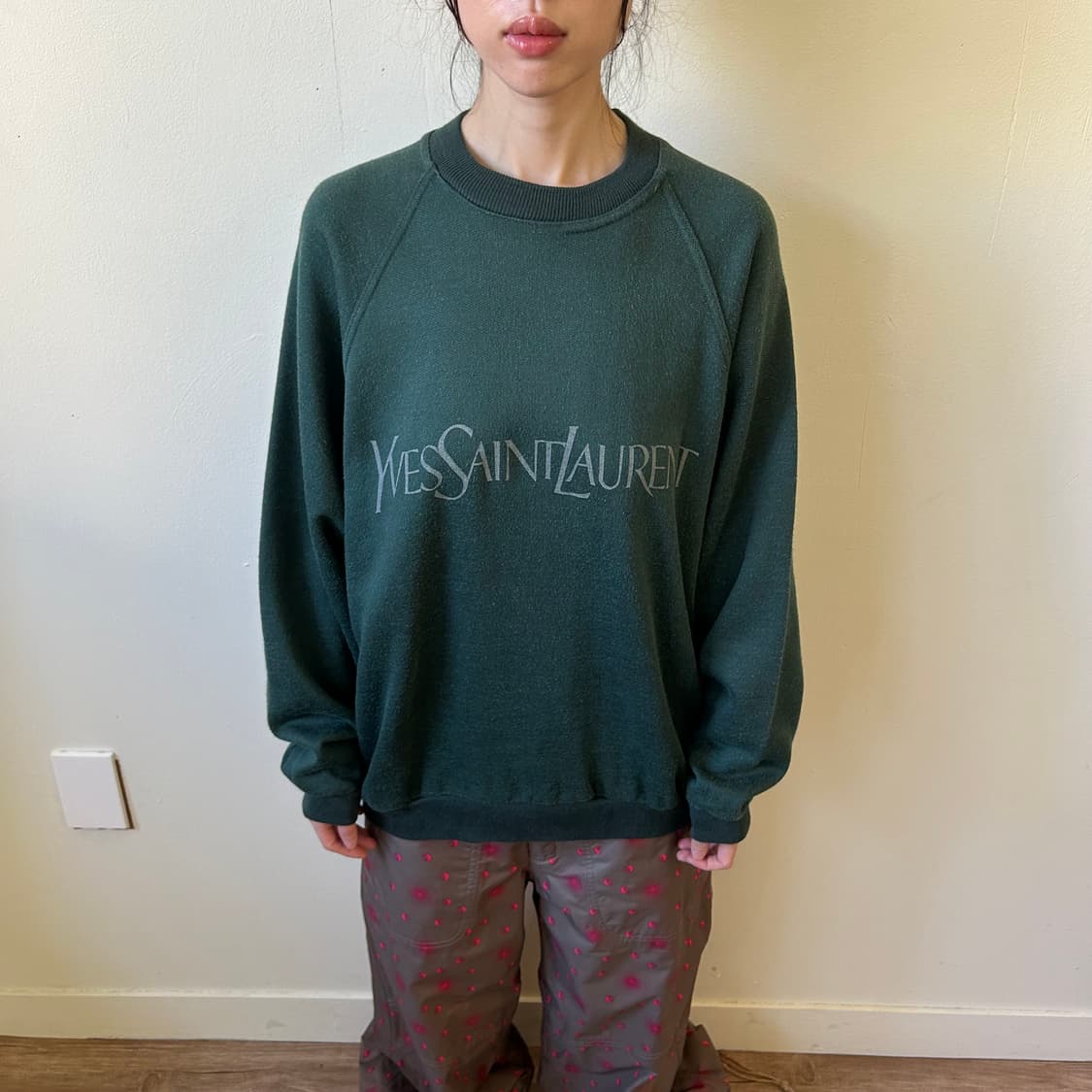 90s YSL 맨투맨 상품이미지1