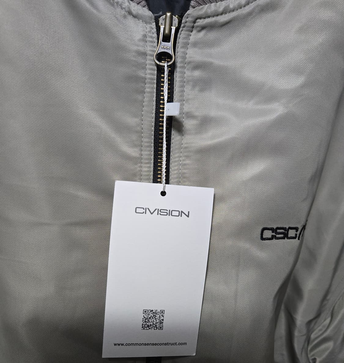 (새상품)씨비전 바이 씨에스티 프로그래시브 붐버자켓 1사이즈 상품이미지5