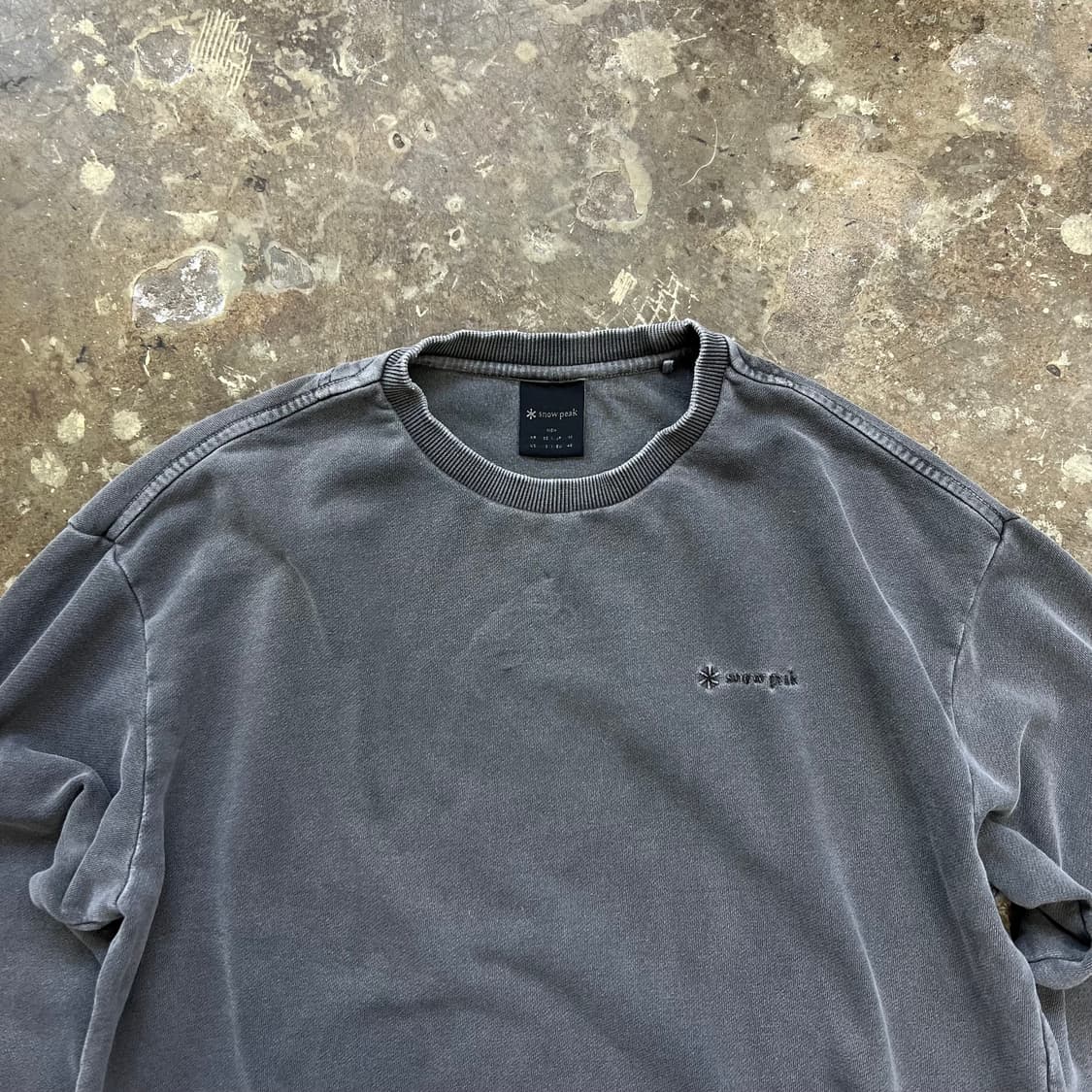 95) 스노우피크 워싱 맨투맨 티셔츠 맨투맨티 스웻셔츠 상품이미지2