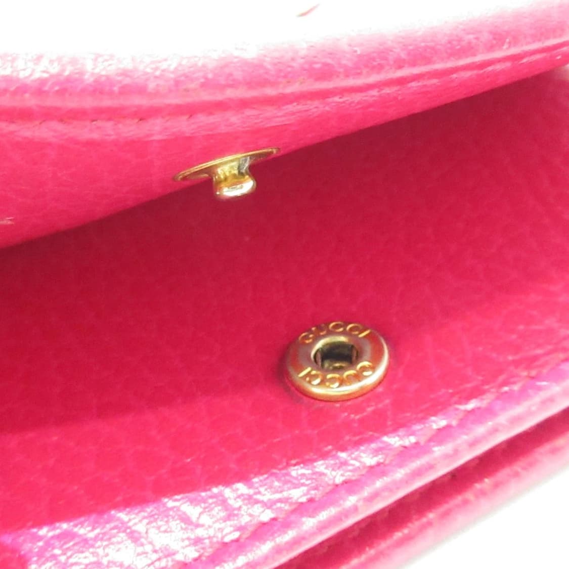구찌 지갑 GUCCI Pink Leather Bifold Wallet 상품이미지8