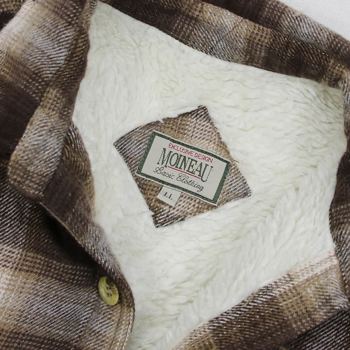 (착용컷) MOINEAU 양털 플란넬 체크 자켓 (남성용 105) 상품이미지5