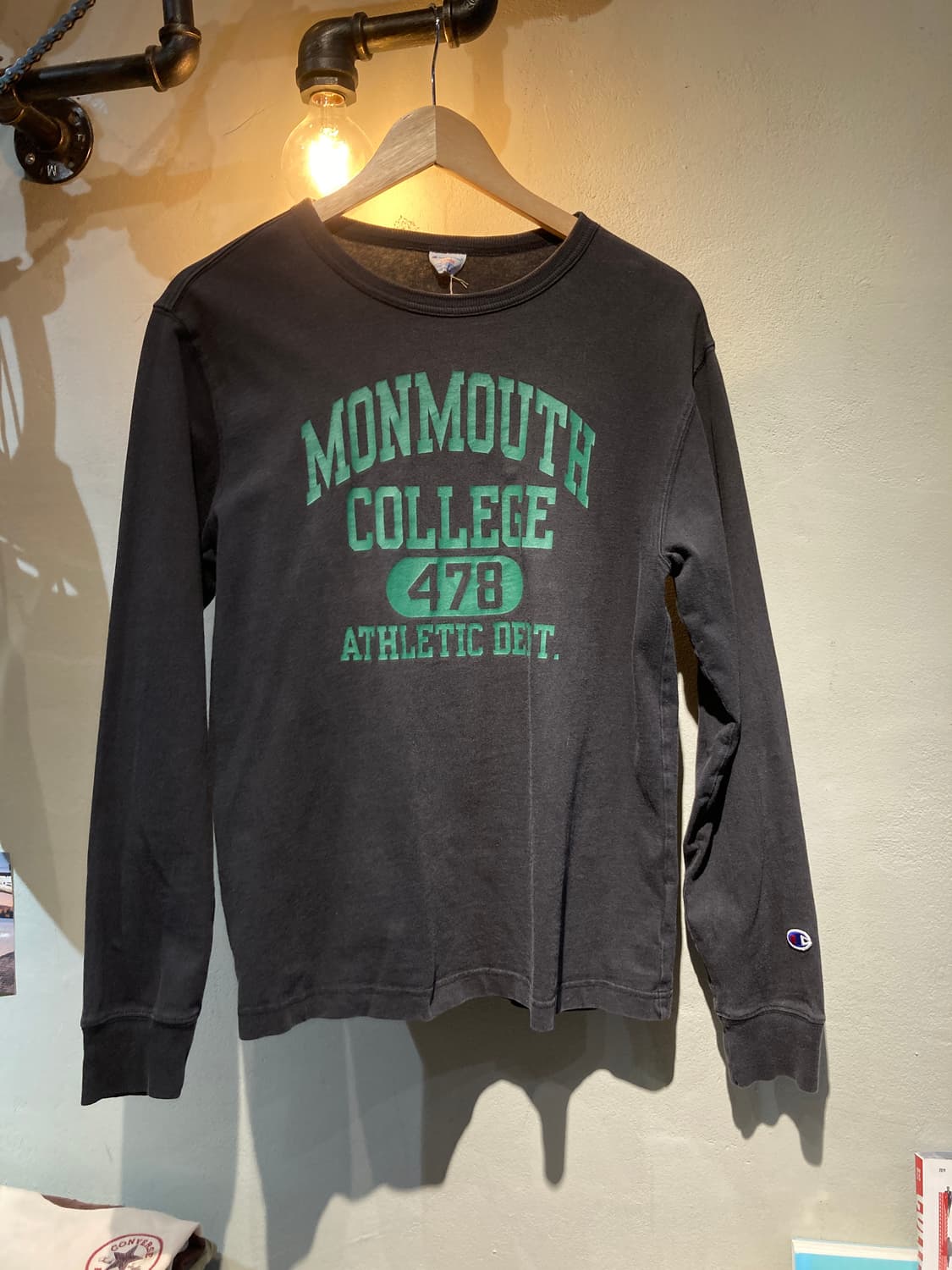 Champion Monmouth 리버스위브 챠콜블랙 슬리브] 상품이미지1