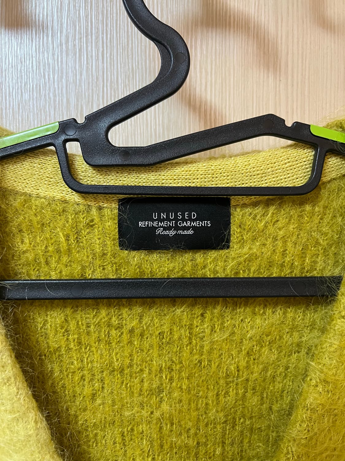 언유즈드 모헤어 7g 가디건 상품이미지2