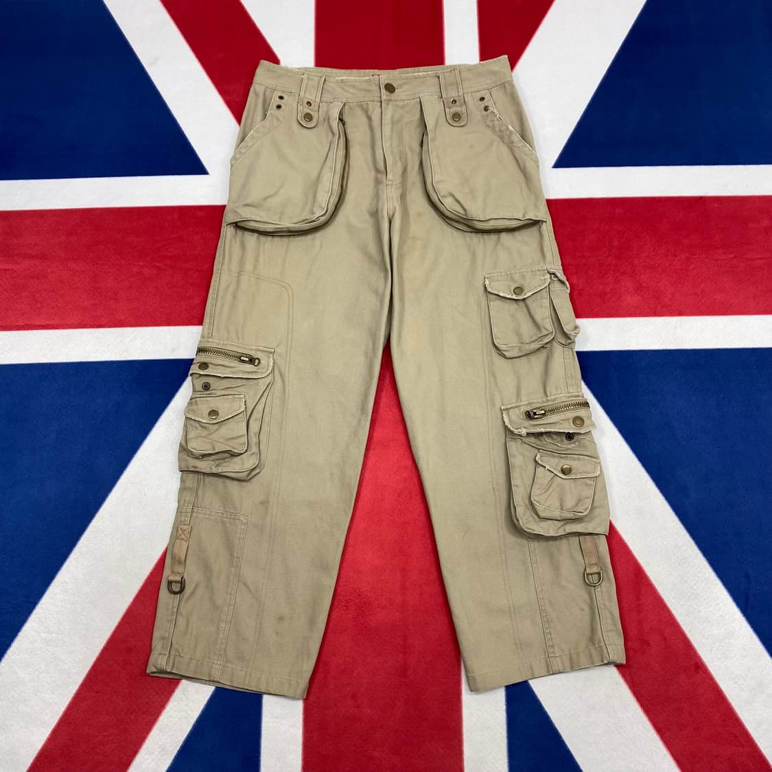 빈티지 멀티카고바지 XL 상품이미지1
