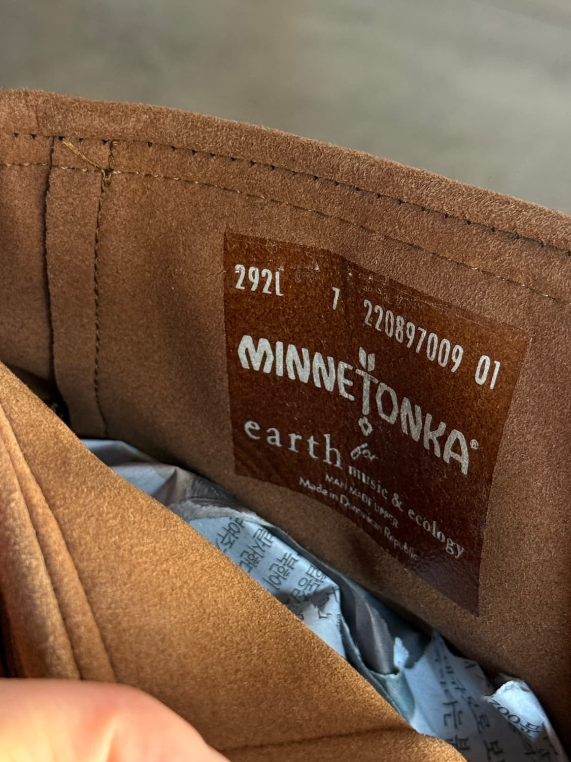 미네통카 어스뮤직 콜라보 프린지 웨스턴부츠 상품이미지3