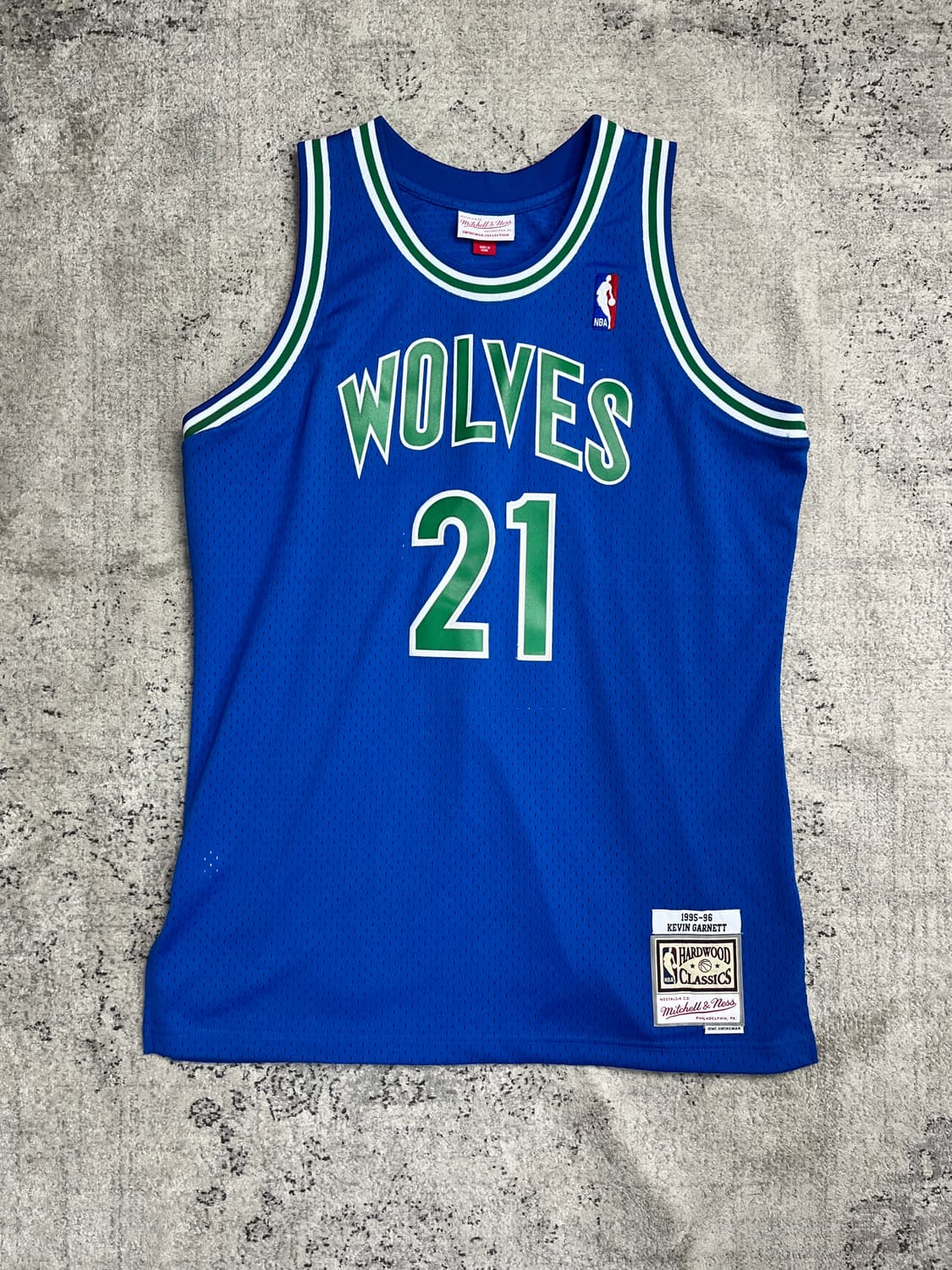 미첼엔네스 미네소타 케빈가넷 져지 상품이미지2