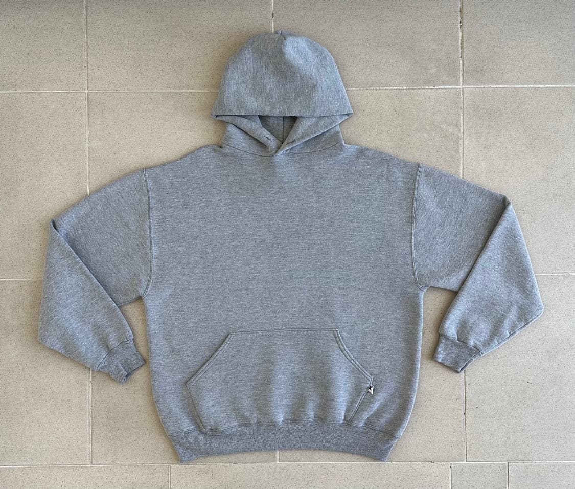 90s 빈티지 러셀 후드 그레이 XL USA 상품이미지1
