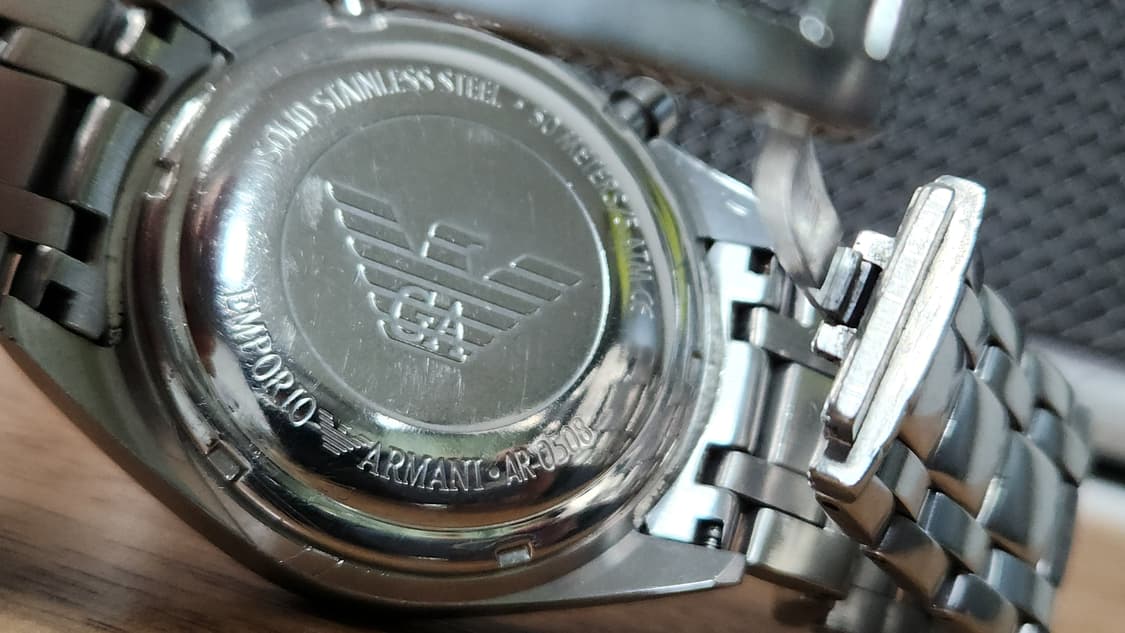 # 엠포리오 알마니 X-LARGE AR0508 크로노 남성명품시계 급처 상품이미지10