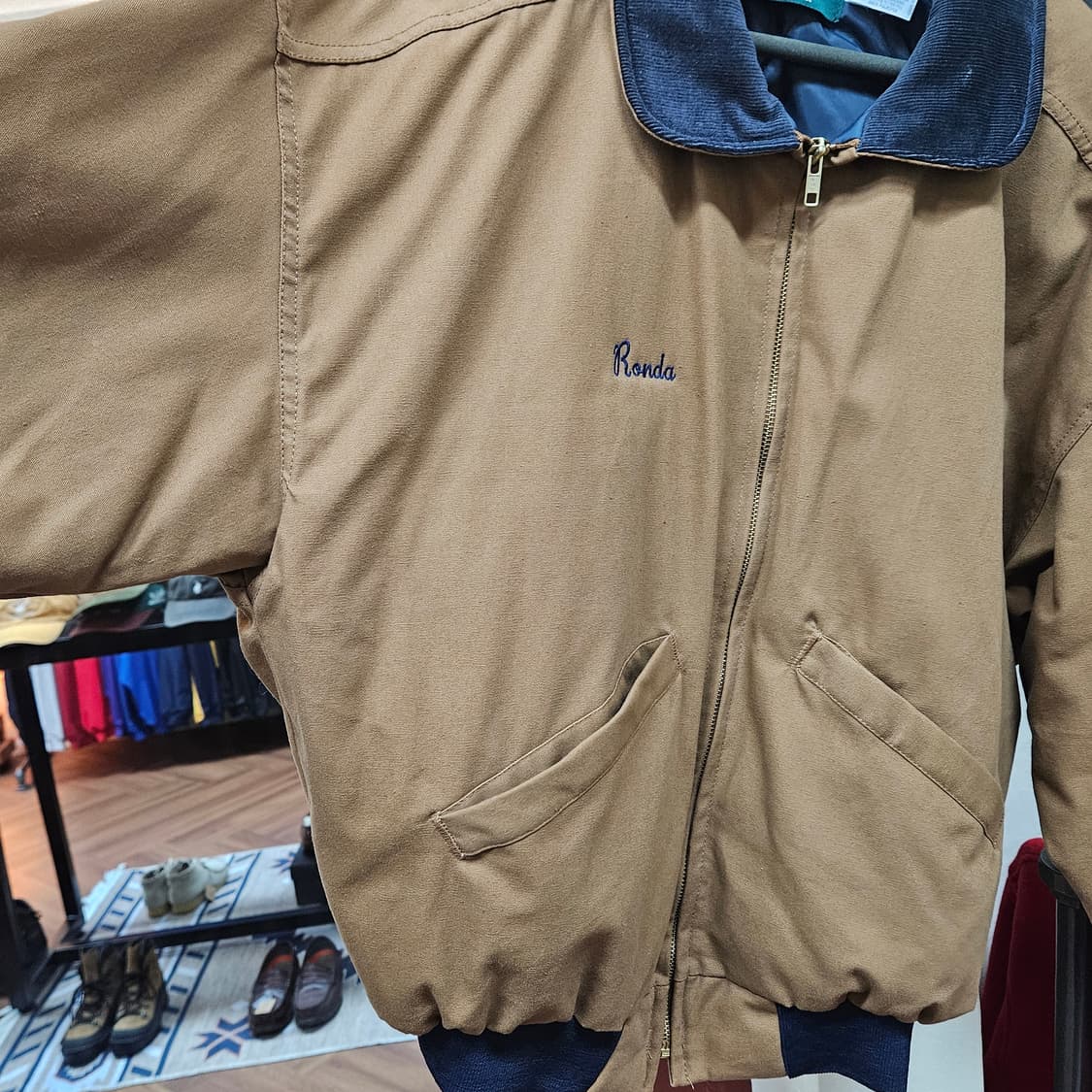 90년대 FFA 봄버 워크자켓 상품이미지4