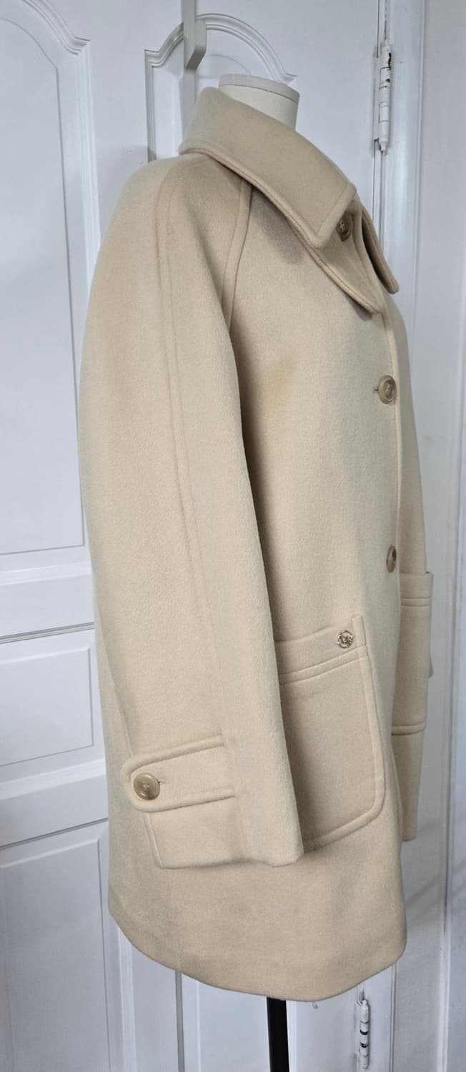 룩캐스트 버터 마리 하프 울코트 상품이미지3