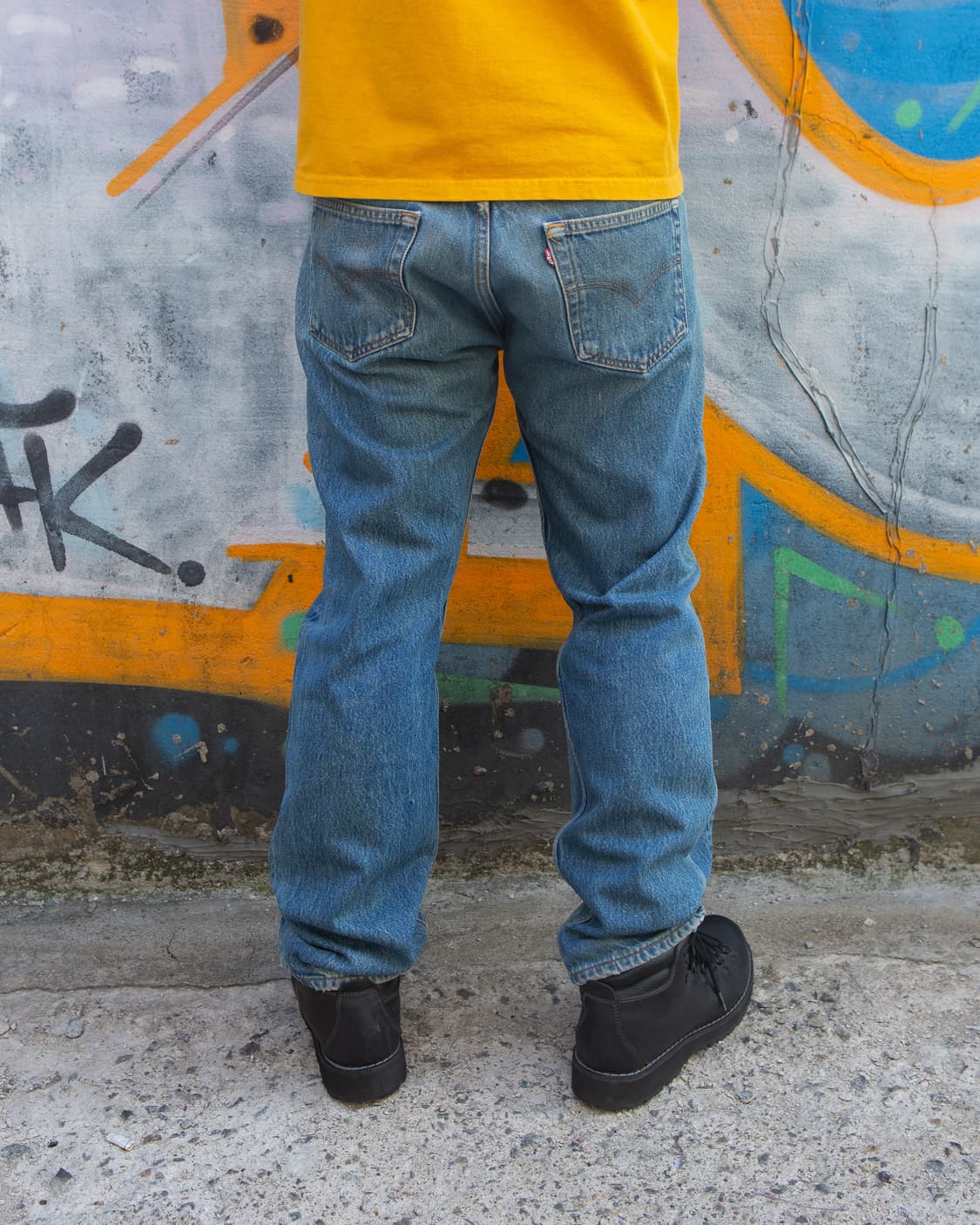 90s 리바이스 501 데님 팬츠 34/32 USA made 상품이미지3