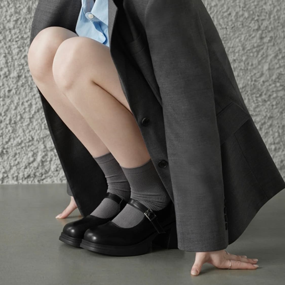 착한구두 통굽 메리제인 힐 상품이미지3