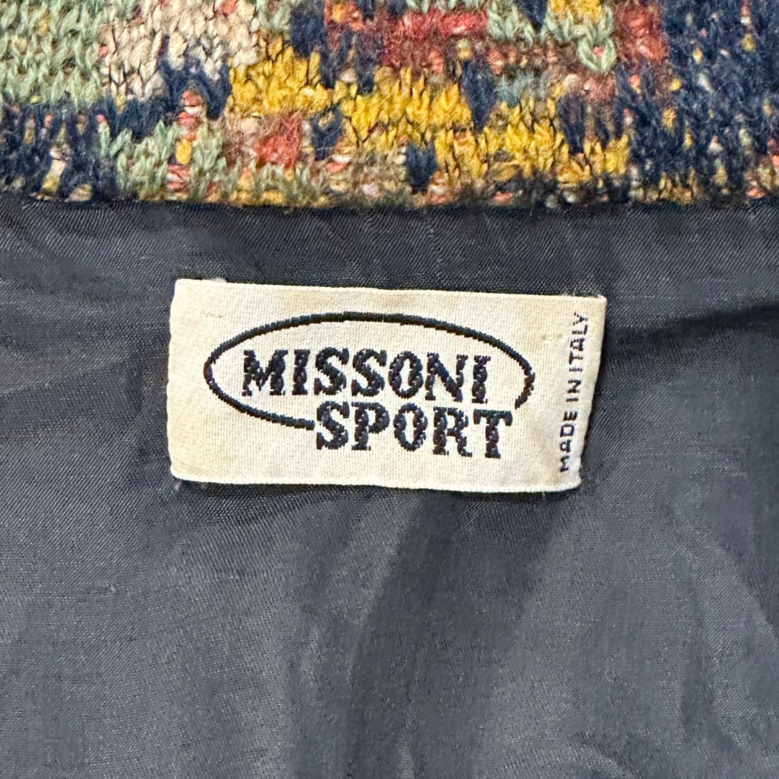 Missoni 미쏘니 자카드 울 니트 코트 (XL) 상품이미지8