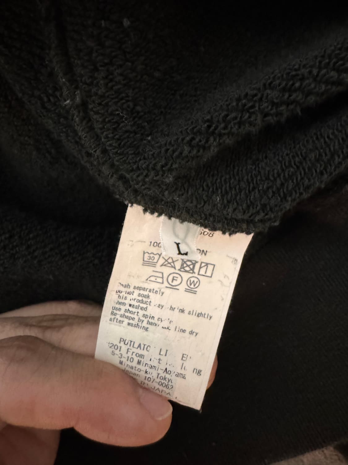 카브엠트 taped cut zip 후드집업 상품이미지4