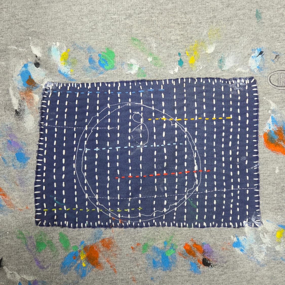 챔피온 패치워크 맨투맨 상품이미지3