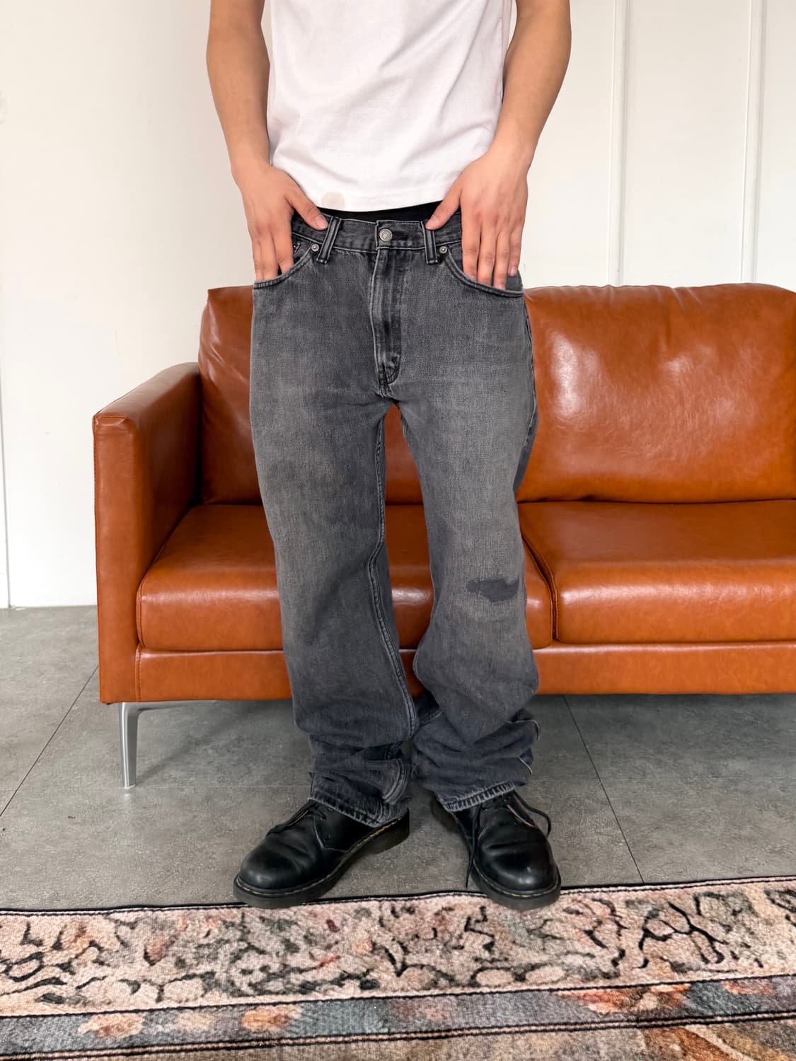 리바이스 505 흑청 상품이미지3