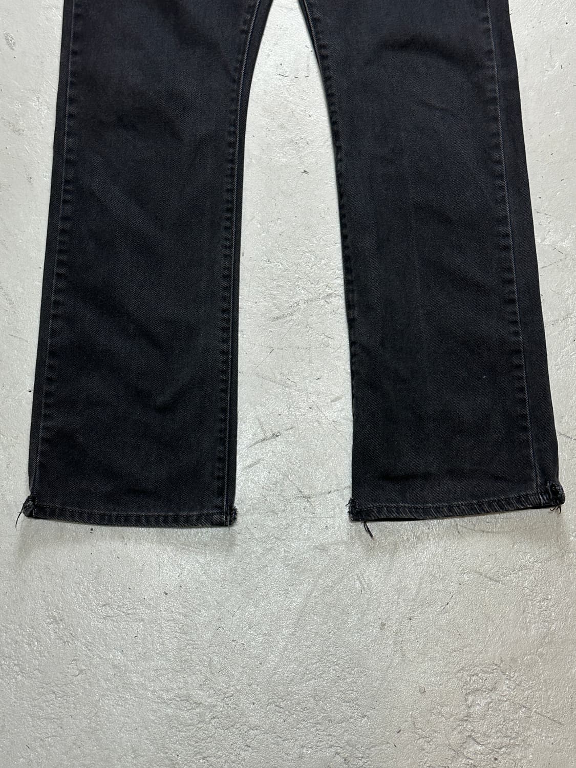 00's 리바이스 517 블랙 부츠컷 플레어진 상품이미지7