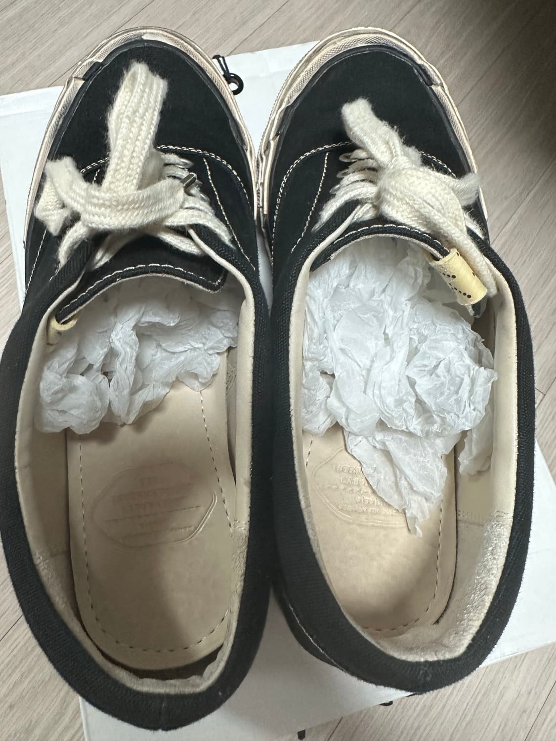 [8.5] 비즈빔 로건덱 지패턴 블랙 상품이미지4
