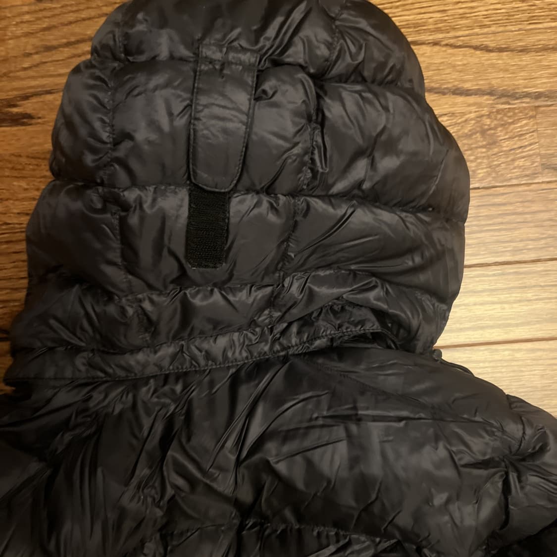 10s 몽벨 EX 라이트 다운 파카 블랙/퍼플 상품이미지9