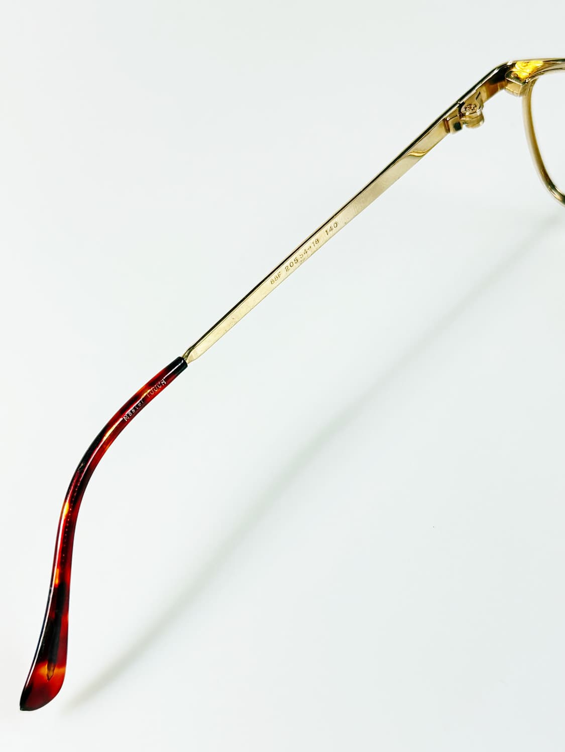 90s P.S.C FASHION 골드 메탈 슬림 스퀘어 빈티지 안경 상품이미지7