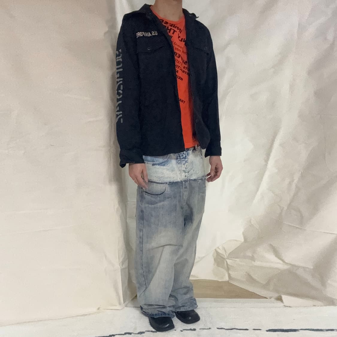 Avirex U.S. AirForce Hooded Shirt Jacket 상품이미지6